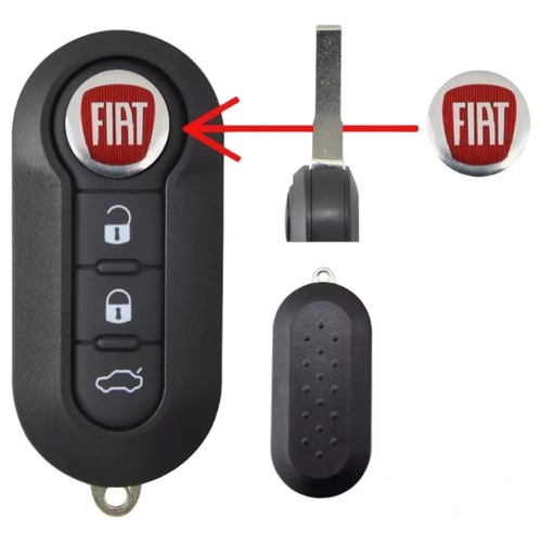 Guscio chiave fiat - guscio, +